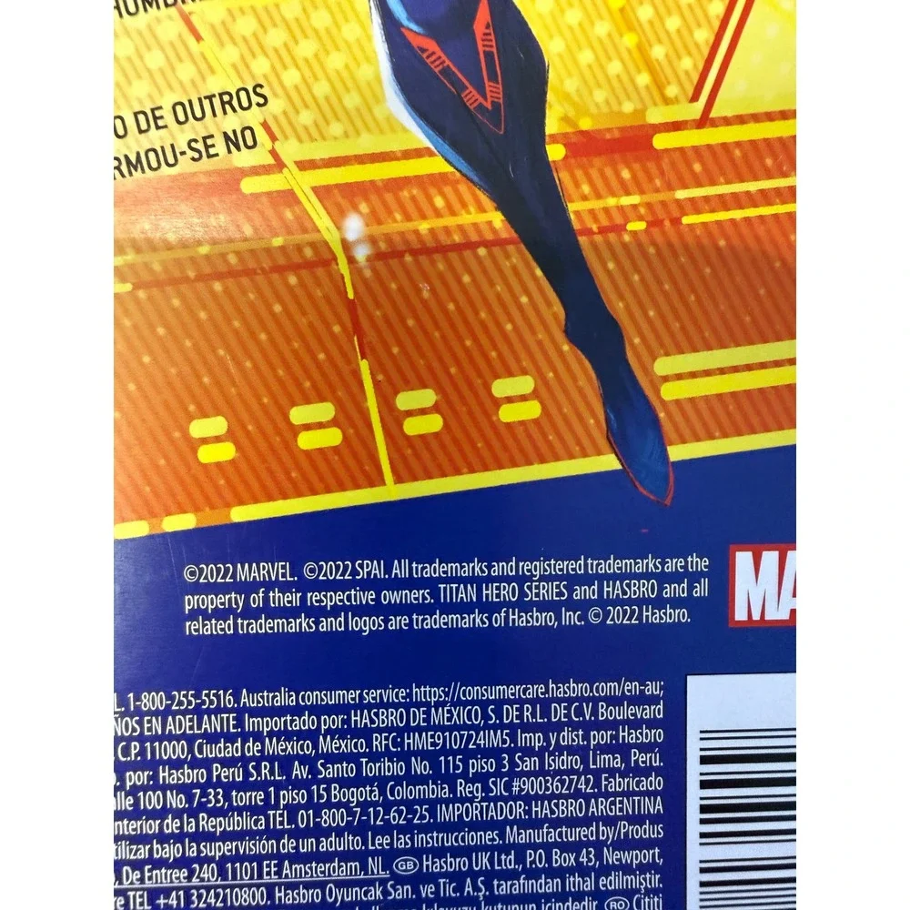 New Spider-Man 2099 Titan Hero Series Action Figure Across Spider-Verse Hasbro